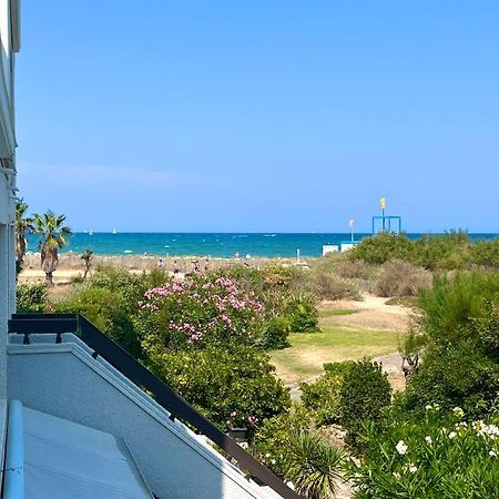 Appartement Entre La Lagune Et La Mer Avec Piscine, Direct Plage, Vue Partielle Mer Saint-Cyprien  Zewnętrze zdjęcie