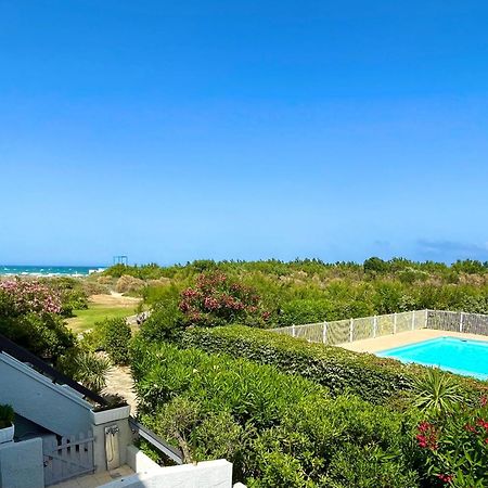 Appartement Entre La Lagune Et La Mer Avec Piscine, Direct Plage, Vue Partielle Mer Saint-Cyprien  Zewnętrze zdjęcie