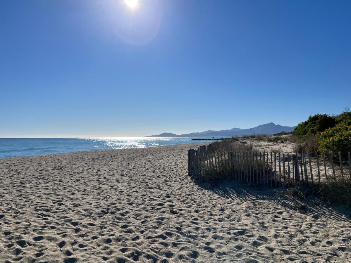 Appartement Entre La Lagune Et La Mer Avec Piscine, Direct Plage, Vue Partielle Mer Saint-Cyprien  Zewnętrze zdjęcie