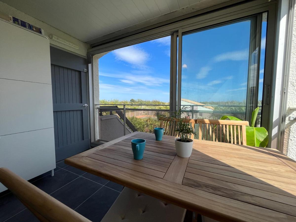 Appartement Entre La Lagune Et La Mer Avec Piscine, Direct Plage, Vue Partielle Mer Saint-Cyprien  Zewnętrze zdjęcie