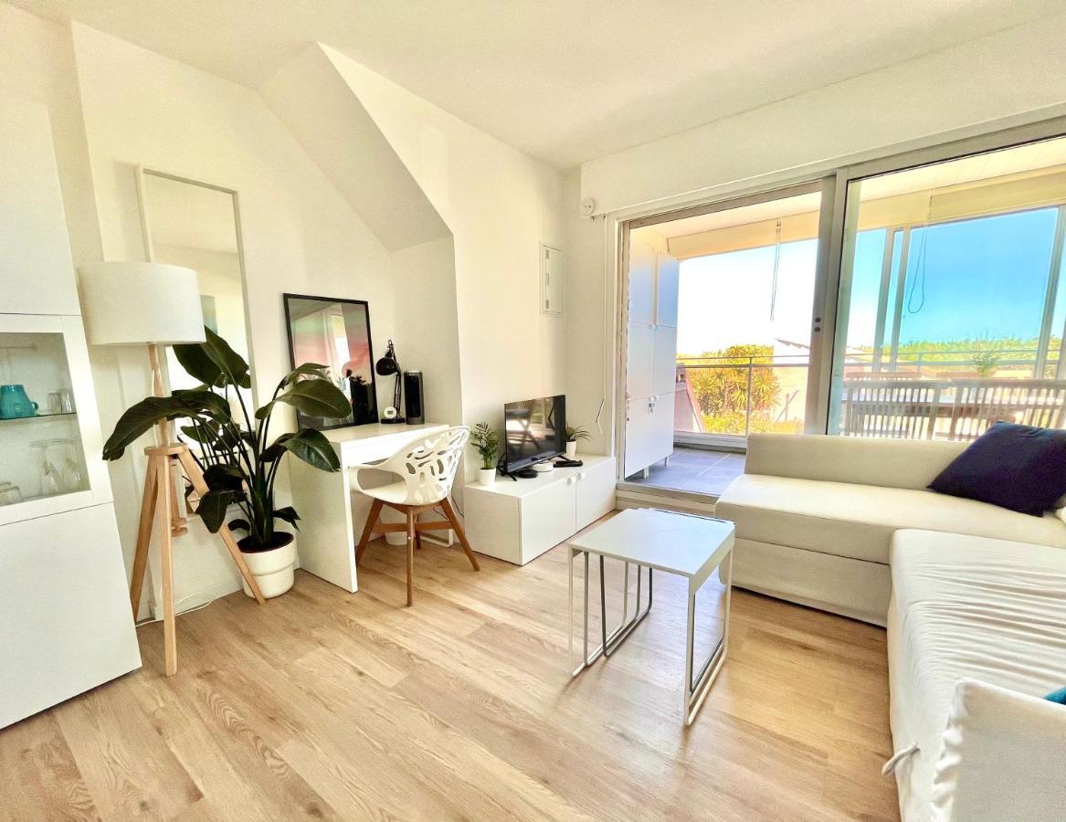 Appartement Entre La Lagune Et La Mer Avec Piscine, Direct Plage, Vue Partielle Mer Saint-Cyprien  Zewnętrze zdjęcie